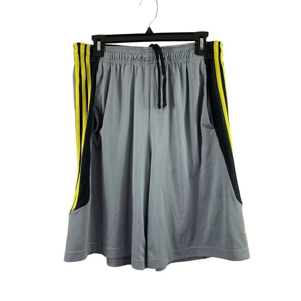 Adidas Men's Grey Basketball Shorts